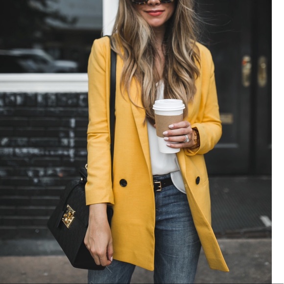 mustard coat size 24